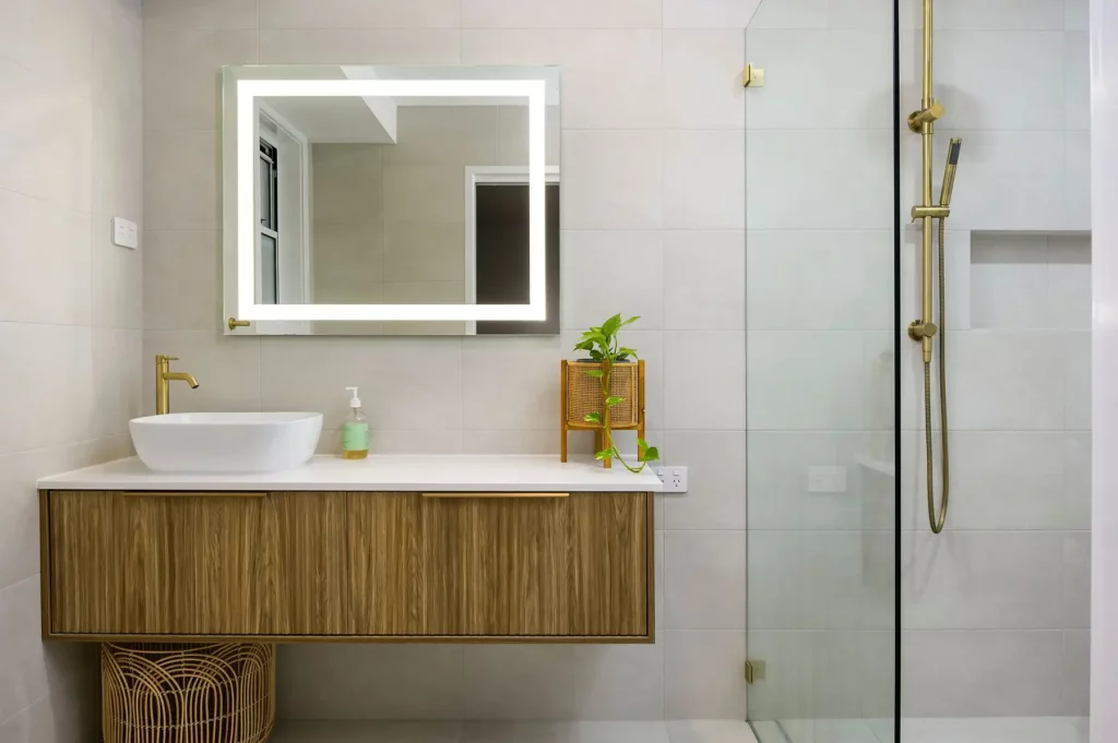 Bathroom renovation in New Lambton