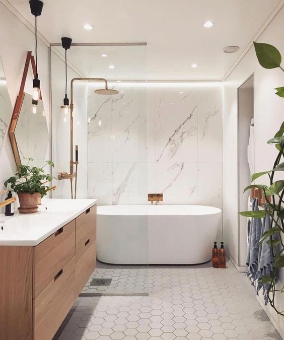 Newcastle Builder Spa Like Feel Bathroom Inspiration